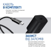 Мережевий зарядний пристрій 25W Fast Charger Type-C + Кабель USB-C to USB-C 1m мал.2