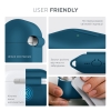Чохол ArmorStandart Hang Case для Apple AirPods 4 Lake Blue (ARM81281) мал.5