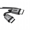 Кабель ArmorStandart USB 4.0 USB-C - USB-C 240W 8K 60hz 40Gbps 1m Black (ARM81921) мал.2