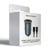 АЗП ArmorStandart USB Type-C PD20W + USB QC 3.0 Grey + кабель Lightning (ARM82460) мал.6