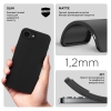 Чохол ArmorStandart Matte Slim Fit для Apple iPhone 16e Camera cover Black (ARM76254) мал.3