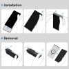 Чохол Pitaka Ultra-Slim Case для Samsung Galaxy S25+ Black/Grey Twill (KS2501S) мал.11