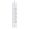 Мережевий фільтр-подовжувач ArmorStandart A-PS42 1.8m 4 розетки + USB-A + USB-C (PD20W) White (ARM84666) мал.1