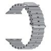 Ремінець ArmorStandart Ocean Band для Apple Watch 49/46/45/44/42 (Series 1-3) Cloudy Grey (ARM85141) мал.1