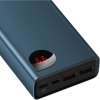 УМБ Baseus Adaman Metal Digital Display Quick Charge Power Bank 65W 20000mAh Blue (PPIMDA-D03) мал.6