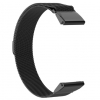 Ремінець ArmorStandart Milanese Magnetic для Garmin 26 mm Black (ARM85715) мал.1