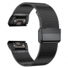 Ремінець ArmorStandart Flat Milanese для Garmin 20 mm Black (ARM85728) мал.1