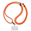 Ремінець для смартфону ArmorStandart Rope Black Tangerine with Clear holder (ARM86430) мал.2