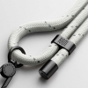 Ремінець для смартфону ArmorStandart Rope Black GlowWhite with Clear holder (ARM86565) мал.1