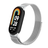 Ремінець ArmorStandart Milanese Magnetic для Xiaomi Smart Band 10/9/8 Silver (ARM86892) мал.1