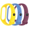 Комплект ремінців ArmorStandart для Xiaomi Mi Band 7/6/5 New Style Viola (ARM87046) мал.1