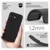 Чохол ArmorStandart Matte Slim Fit для Apple iPhone 17 Camera cover Black (ARM86231) мал.3