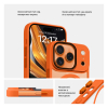 Чохол ArmorStandart Uniq MagCase для Apple iPhone 17 Pro Orange (ARM86622) мал.3