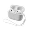 Чохол ArmorStandart Silicone Case with straps для Apple Airpods Pro 3 Transparent (ARM88300) мал.1
