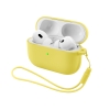 Чохол ArmorStandart Silicone Case with straps для Apple Airpods Pro 3 Yellow (ARM88303) мал.1