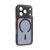 Чохол ArmorStandart Unit-C MagCase SE для Apple iPhone 17 Pro Black Orange (ARM86318) мал.2