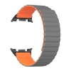 Ремінець ArmorStandart MagLink для Samsung Galaxy Watch 8 / 8 Classic Grey Orange (black connector) (ARM88938) мал.1