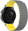 Ремінець ArmorStandart MagLink 22mm Grey Yellow (ARM88944) мал.1