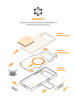 Чохол ArmorStandart ICON2 MagCase для Apple iPhone 17 Pro Max Cosmic Orange (ARM86682) мал.6