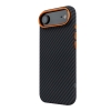 Чохол ArmorStandart LikeCarbon2 SE MagCase для Apple iPhone 17 Air Black Orange (ARM89155) мал.5