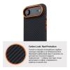 Чохол ArmorStandart LikeCarbon2 SE MagCase для Apple iPhone 17 Air Black Orange (ARM89155) мал.7