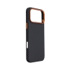 Чохол ArmorStandart LikeCarbon2 SE MagCase для Apple iPhone 17 Pro Max Black Orange (ARM89162) мал.3