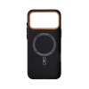 Чохол ArmorStandart LikeCarbon2 SE MagCase для Apple iPhone 17 Pro Max Kevlar Black Orange (ARM89165) мал.2
