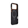 Чохол ArmorStandart LikeCarbon2 SE MagCase для Apple iPhone 17 Pro Max Kevlar Black Orange (ARM89165) мал.4