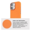 Чохол ArmorStandart LikeCarbon2 SE MagCase для Apple iPhone 17 Kevlar Orange Rose Gold (ARM89167) мал.7
