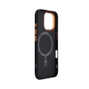 Чохол ArmorStandart LikeCarbon2 SE MagCase для Apple iPhone 17 Kevlar Black Orange (ARM89163) мал.4