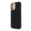 Чохол ArmorStandart LikeCarbon2 SE MagCase для Apple iPhone 17 Kevlar Black Orange (ARM89163) мал.5