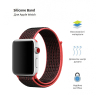 Ремінець ArmorStandart Nylon Band для Apple Watch 42 (Series 11-10)/41/40/38 Hot Pink / Grey (ARM89152) мал.2