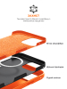 Чохол ArmorStandart ICON2 MagCase для Apple iPhone 16 Pro Max Cosmic Orange (ARM89280) мал.6