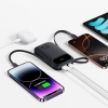УМБ Baseus EnerFill FC31 Built-in Cables 20000mAh 22.5W Black (6932172691196) мал.3
