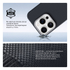 Чохол ArmorStandart BlackIcon Aramid Plain MagCase для Apple iPhone 16 Pro Black (ARM90169) мал.4