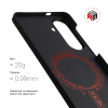 Чохол ArmorStandart BlackIcon Aramid Twill MagCase для Samsung S26 Plus Black (ARM90146) мал.3