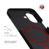 Чохол ArmorStandart BlackIcon Aramid Twill MagCase для Apple iPhone 17 Black (ARM90148) мал.3