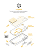Чохол ArmorStandart ICON2 MagCase для Samsung S26 5G Beige (ARM88792) мал.6