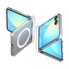 Чохол Spigen Ultra Hybrid Pro MagSafe для Samsung Galaxy Flip 7 Clear White (ACS09559) мал.1