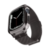 Чохол-ремінець Spigen Metal Fit Pro для Apple Watch 44/45mm Graphite (ACS04585) мал.1