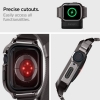 Чохол-ремінець Spigen Metal Fit Pro для Apple Watch 44/45mm Graphite (ACS04585) мал.12