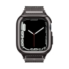 Чохол-ремінець Spigen Metal Fit Pro для Apple Watch 44/45mm Graphite (ACS04585) мал.2