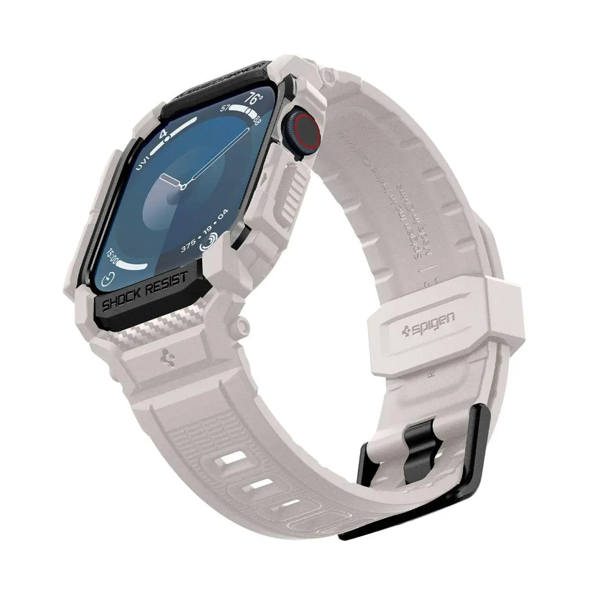 Чохол-ремінець Spigen Rugged Armor Pro для Apple Watch 42mm 2024 (Dune Beige)