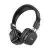Бездротові накладні навушники HOCO W56, BT5.4, AUX, USB-C, 28h Black мал.1