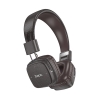 Бездротові накладні навушники HOCO W56, BT5.4, AUX, USB-C, 28h Brown мал.2